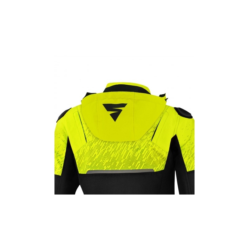 Kaptur do kurtki damskiej Shima Drift fluo żółty