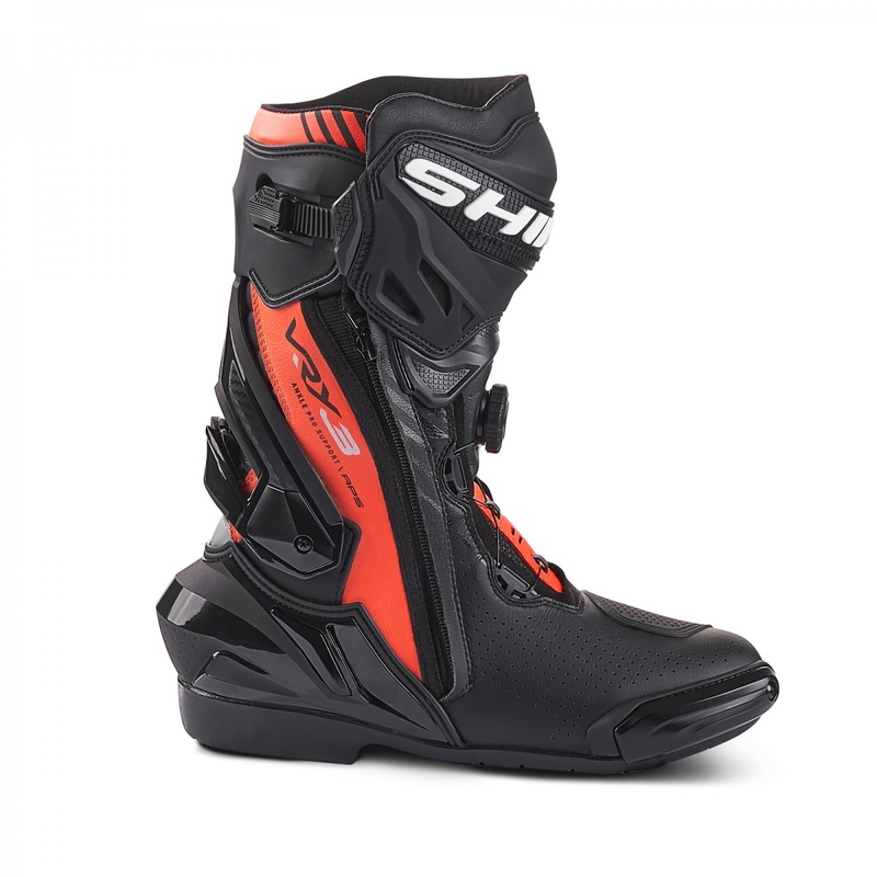 Buty motocyklowe Shima VRX-3 czarno-czerwone