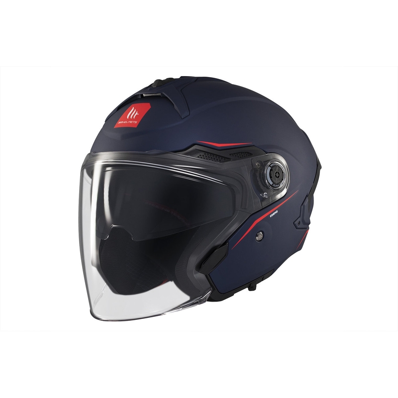 Kask otwarty MT Cosmo SV matowy niebieski