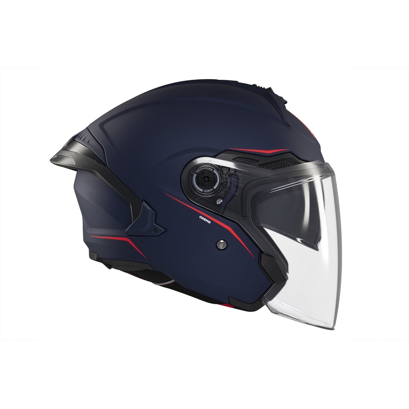 Kask otwarty MT Cosmo SV matowy niebieski