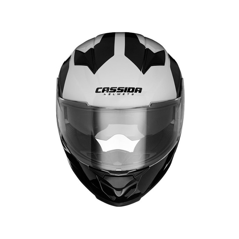 Integralny kask motocyklowy Cassida Apex Contrast szaro-czarny wyprzedaż