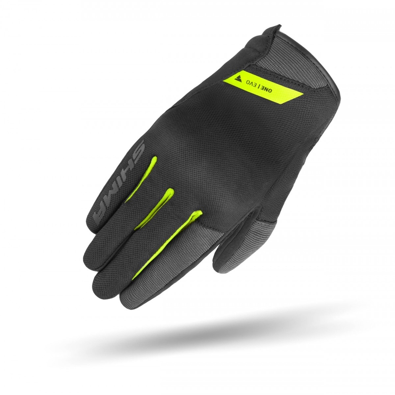 Rękawiczki motocyklowe Shima One EVO w kolorze żółtym fluo-czarnym