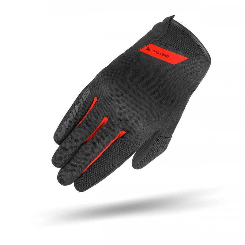 Rękawiczki motocyklowe Shima One EVO czarno-czerwone