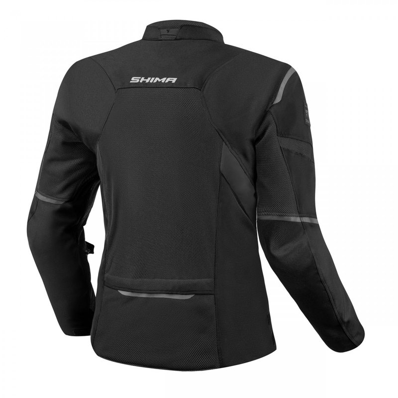Damska kurtka motocyklowa Shima Rush Vent 2.0 w kolorze czarnym