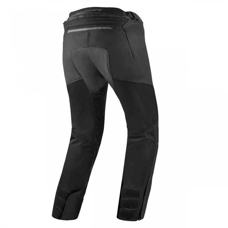 Damskie spodnie motocyklowe Shima Rush Vented 2.0 w kolorze czarno-szarym