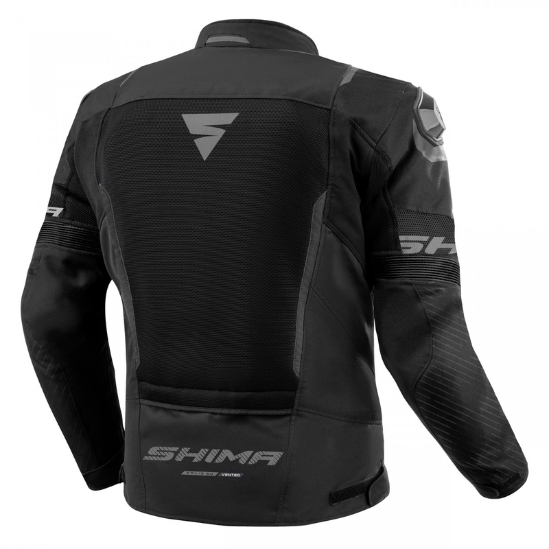 Kurtka motocyklowa Shima Solid 2.0 Vent w kolorze czarnym