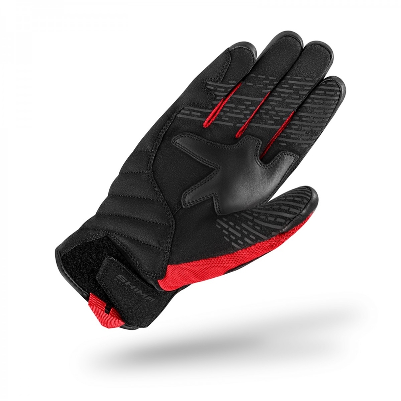 Rękawiczki motocyklowe Shima Blaze 2.0 czarno-czerwone