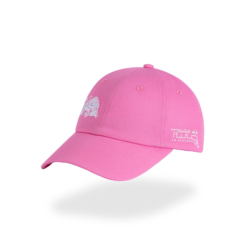 Zakrzywiona czapka Red Bull Ring Pink w kolorze różowym
