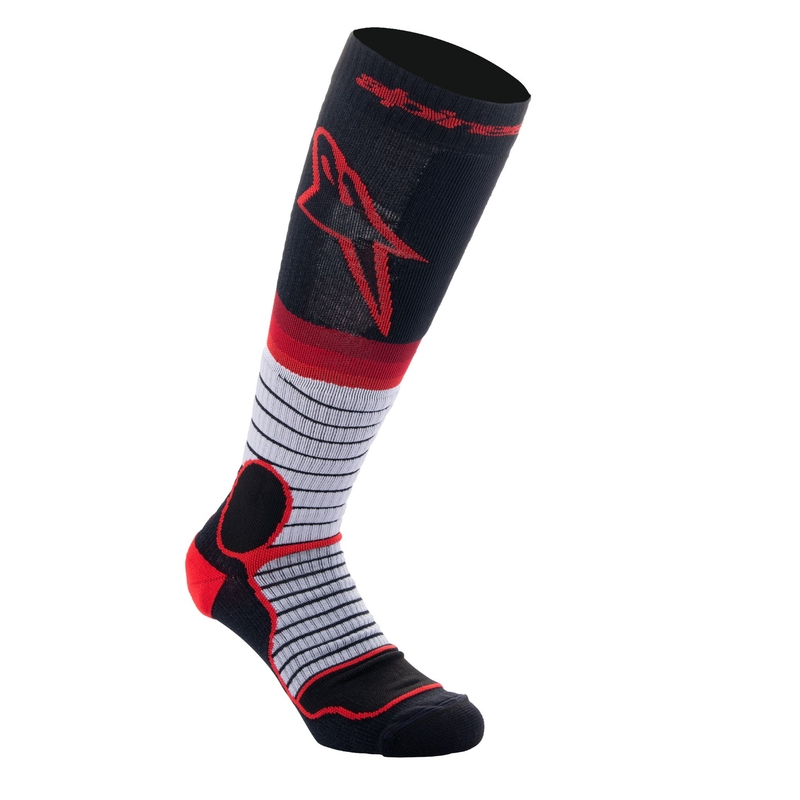 Skarpetki Alpinestars MX PRO czarno-czerwono-szare