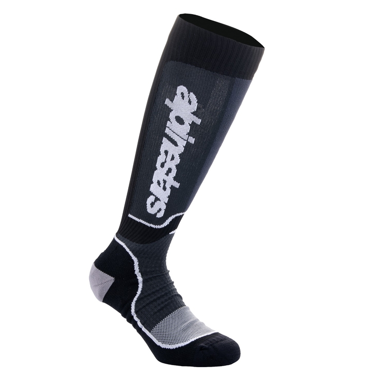 Skarpetki Alpinestars MX Plus czarno-białe