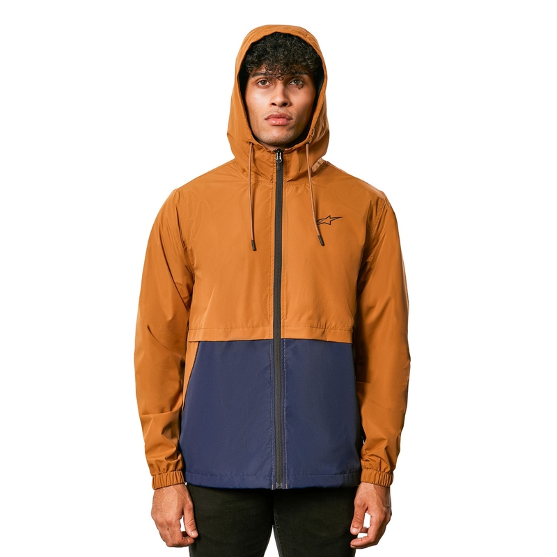 Kurtka Alpinestars Avid Wind w kolorze brązowo-granatowym