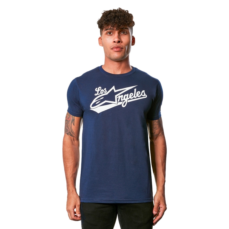 Koszulka Alpinestars Los Angeles w kolorze niebieskim
