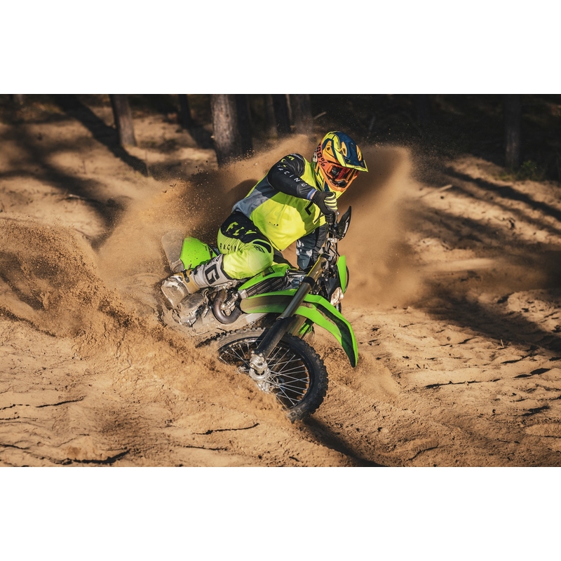 Kask motocrossowy Cassida Cross Pro 2 Contra fluo żółto-pomarańczowo-niebieski
