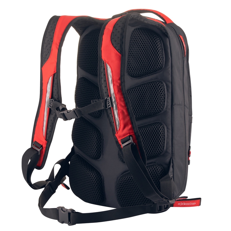 Plecak Alpinestars City Hunter FQ20 2024 czarno-czerwono-biały