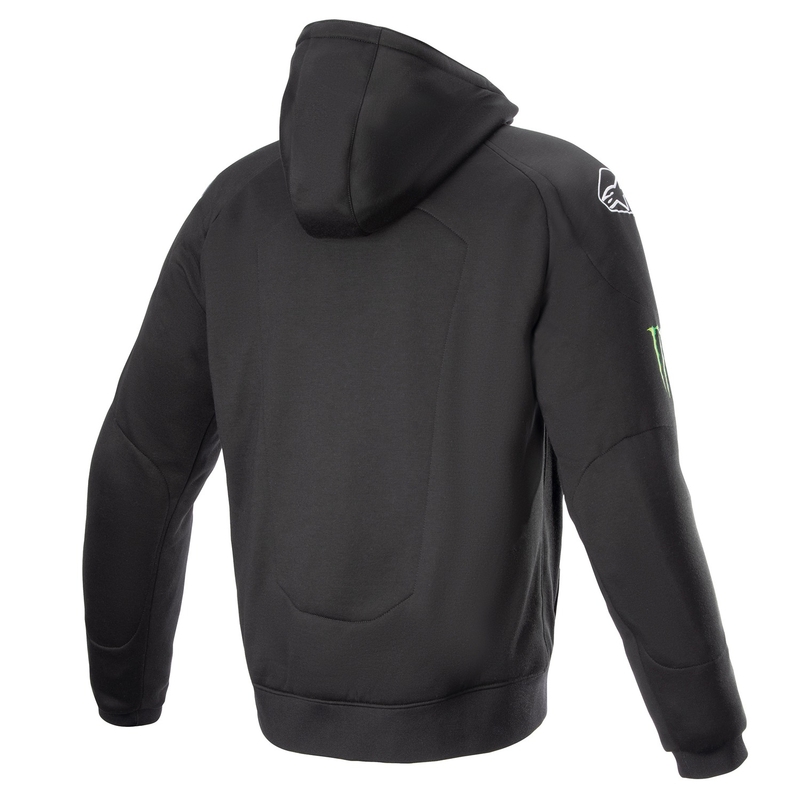 Kurtka motocyklowa Alpinestars Chrome Ignition Monster FQ20 w kolorze czarno-czerwono-biało-zielonym