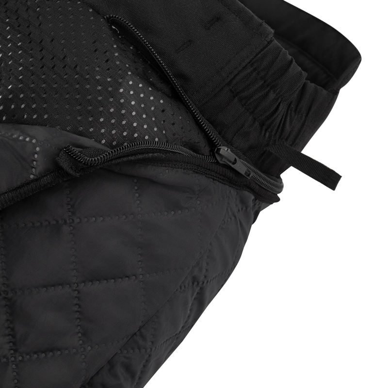 Damskie spodnie motocyklowe RSA Wasp Black-White-Fluo Yellow