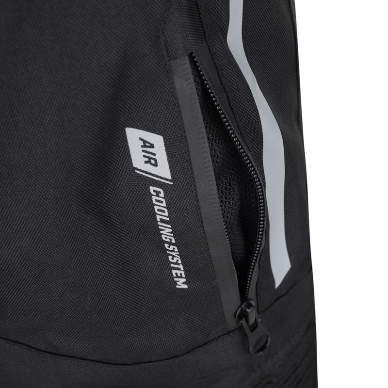 Damskie spodnie motocyklowe RSA Wasp Black-White-Fluo Yellow