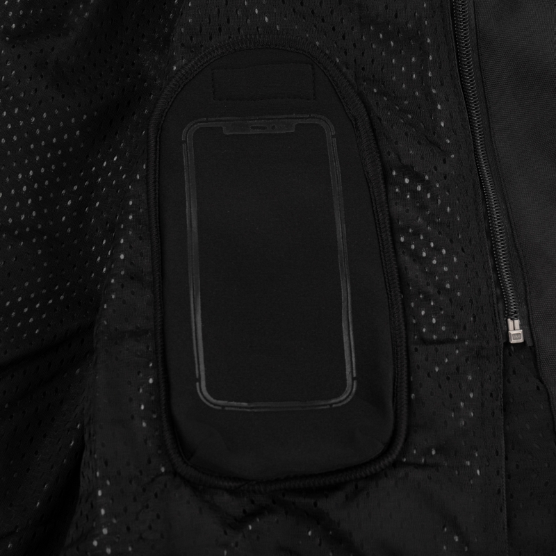 Kurtka motocyklowa RSA Runway w kolorze czarno-białym