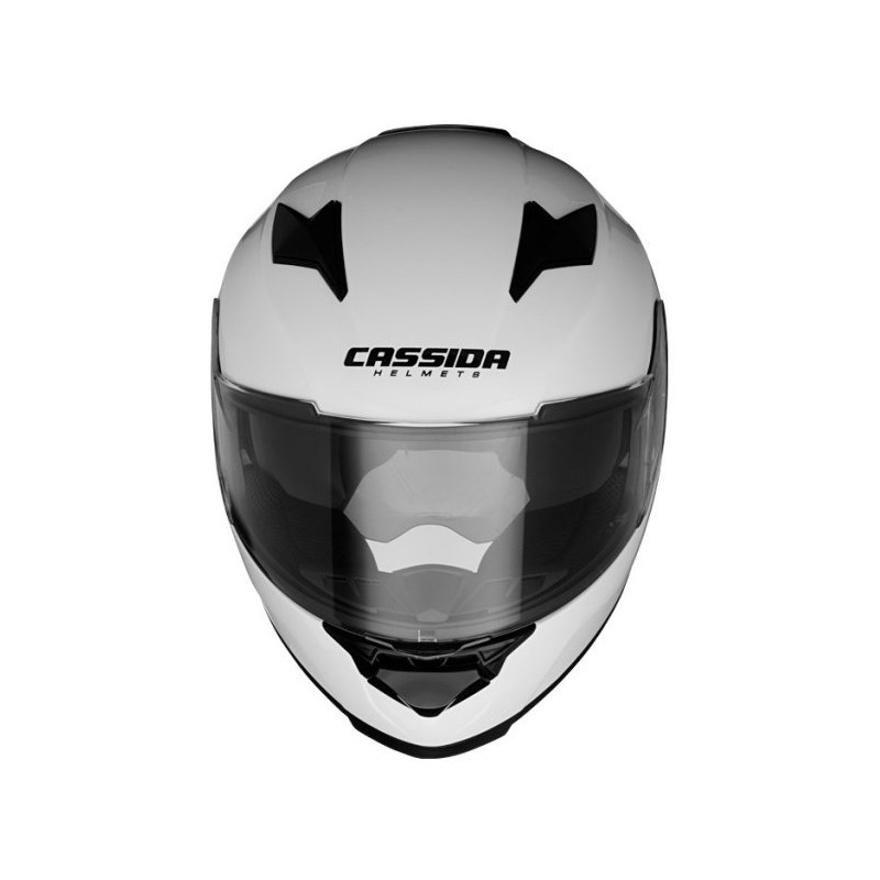 Integralny kask motocyklowy Cassida Apex biały wyprzedaż