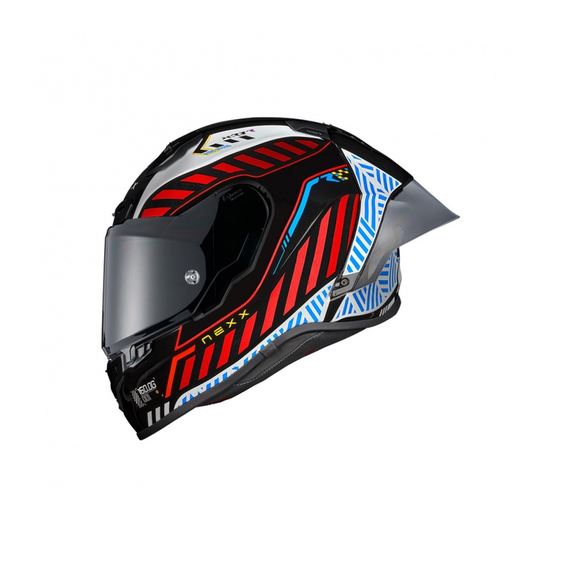 Zintegrowany kask motocyklowy Nexx NEXX X.R3R Out Brake czarno-biały wyprzedaż