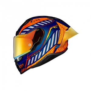 Zintegrowany kask motocyklowy Nexx NEXX X.R3R Out Brake pomarańczowy