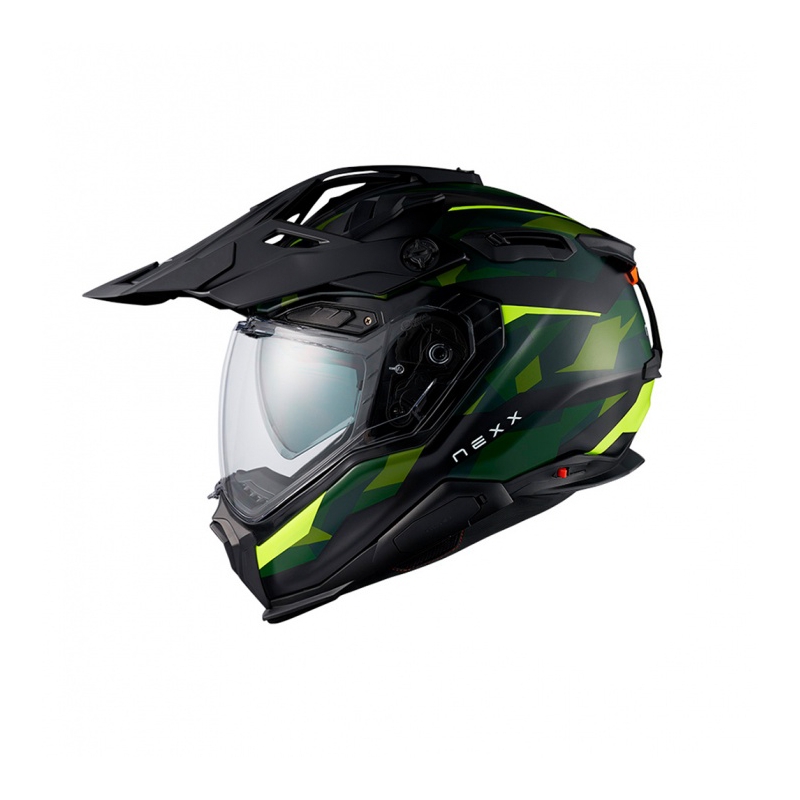 Kask motocyklowy Enduro Nexx X.WED3 Trailmania fluo zielony wyprzedaż