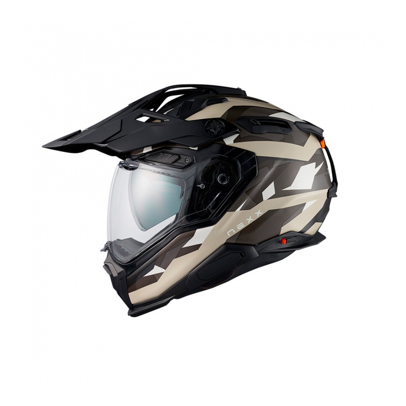 Kask motocyklowy Enduro Nexx X.WED3 Trailmania piaskowy wyprzedaż