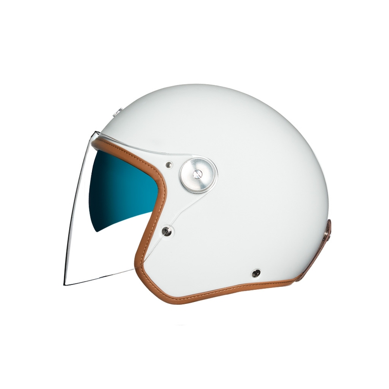 Kask motocyklowy otwarty Nexx X.G30 Clubhouse SV w kolorze białym wyprzedaż