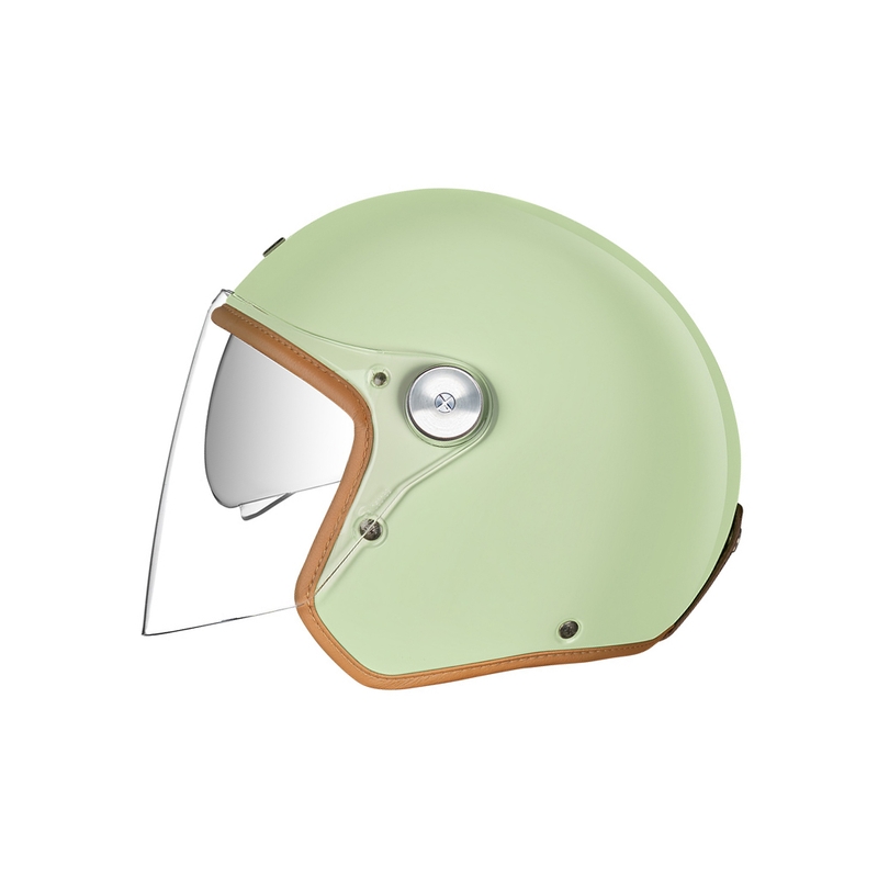 Kask motocyklowy otwarty Nexx X.G30 Clubhouse SV zielony wyprzedaż