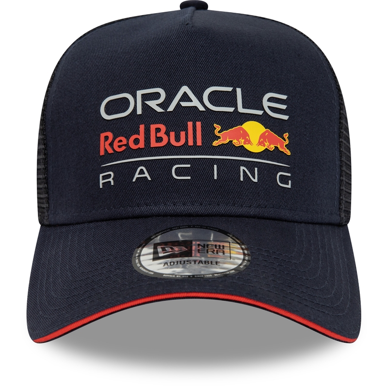 Czapka z daszkiem Red Bull Racing F1 ESS z dużym logo w kolorze ciemnoniebieskim