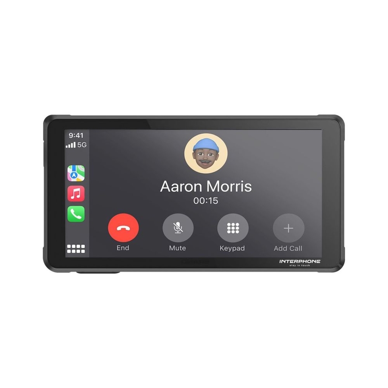 Interphone RIDESYNC Apple CarPlay i Android Auto Display dla motocykli
