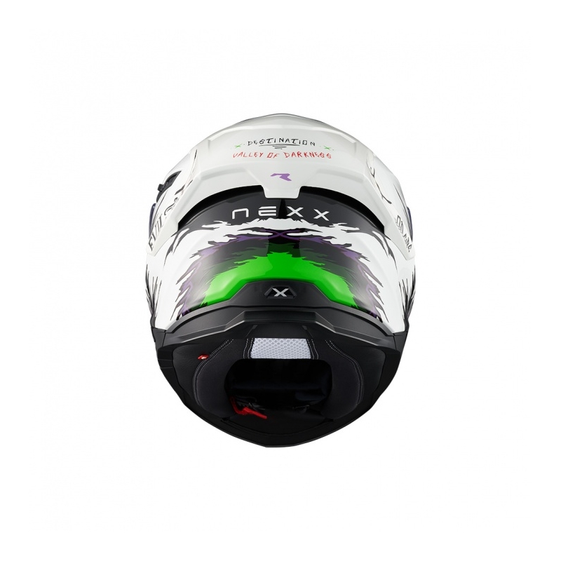 Zintegrowany kask motocyklowy Nexx Y.100R Night Rider biały wyprzedaż