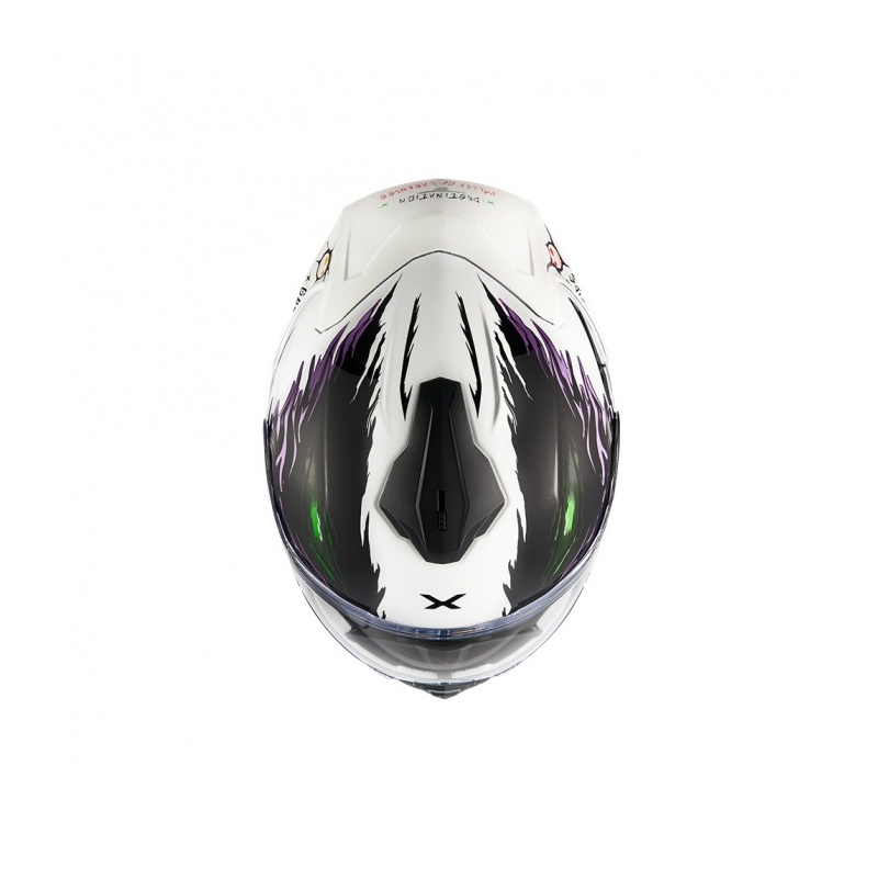 Zintegrowany kask motocyklowy Nexx Y.100R Night Rider biały wyprzedaż
