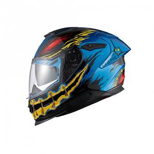 Integralny kask motocyklowy Nexx Y.100R Night Rider niebieski