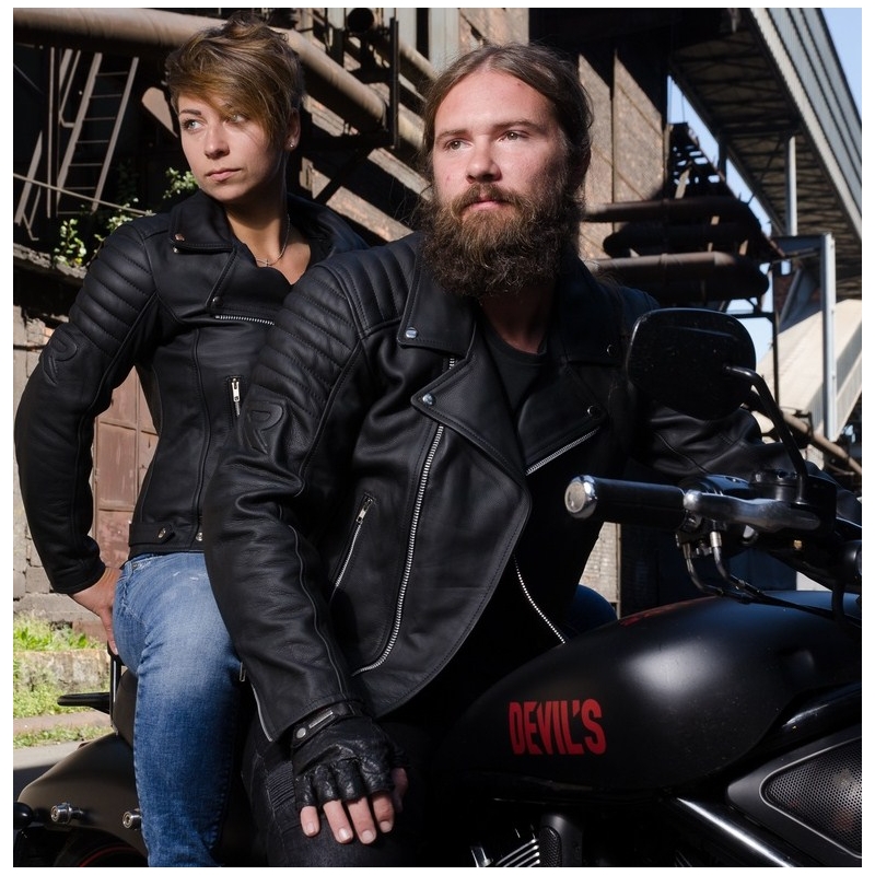 Skórzana kurtka motocyklowa Street Racer Viking wyprzedaż
