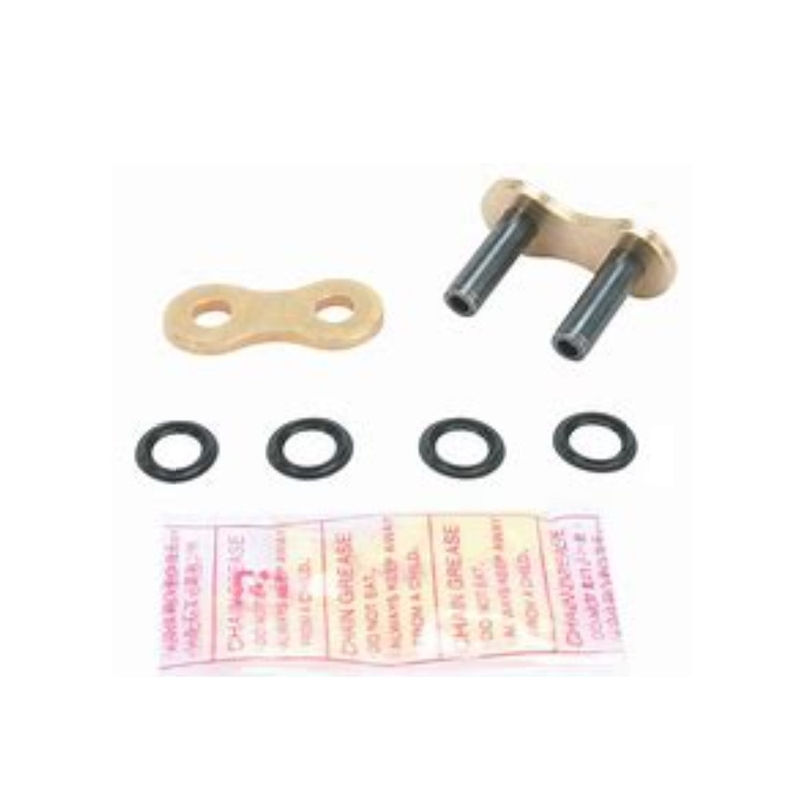 Rivet type connecting link D.I.D Chain 520ZVM-X ZJ Gold/Gold