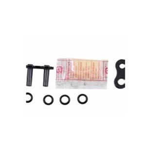 Rivet type connecting link D.I.D Chain 525ZVM-X2 ZJ Black/Black