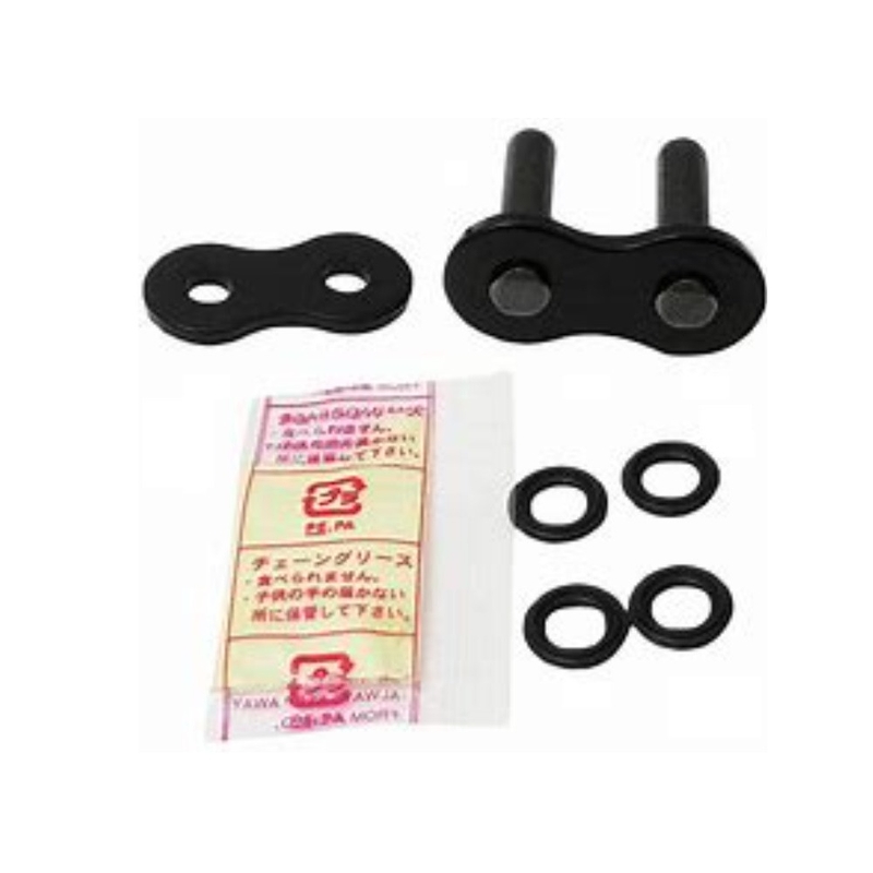 Rivet type connecting link D.I.D Chain 530ZVM-X2 ZJ Black/Black