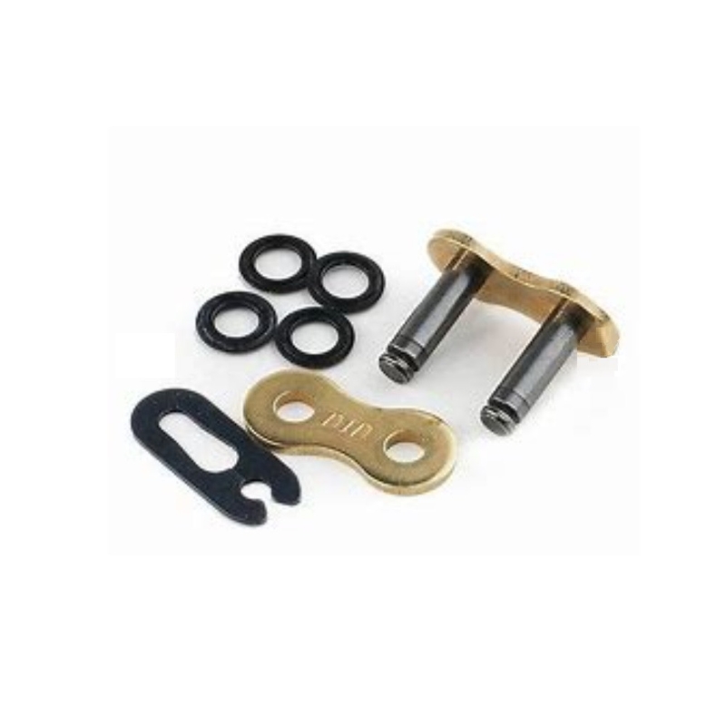 Clip type connecting link D.I.D Chain 520VX3 FJ Gold/Black