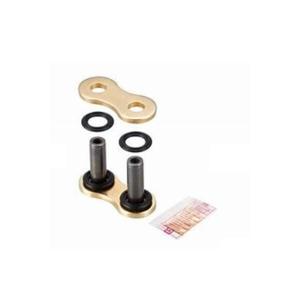 Rivet type connecting link D.I.D Chain 530ZVM-X2 ZJ Gold/Gold