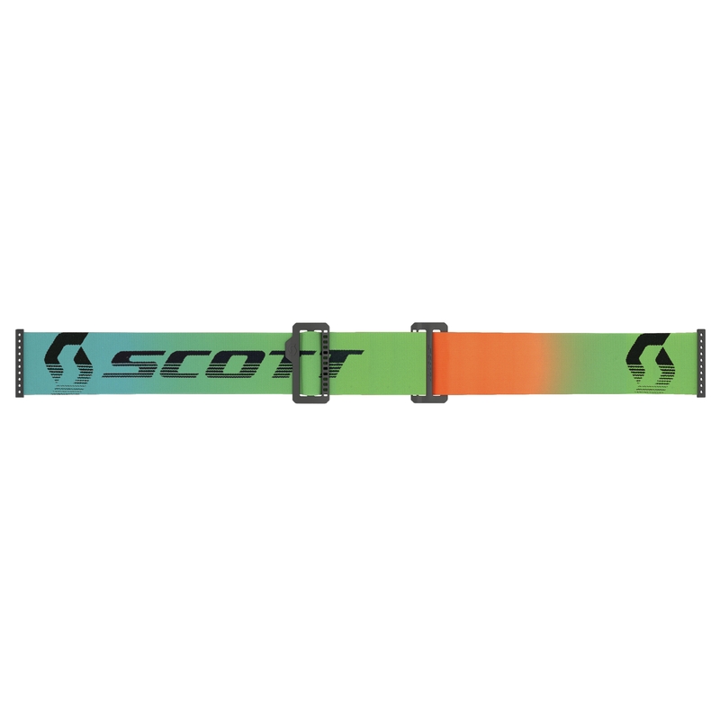Niebiesko-pomarańczowo-niebieskie gogle motocrossowe Scott Prospect AMP