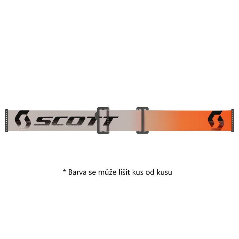Gogle motocrossowe Scott Prospect AMP szaro-pomarańczowo-złote