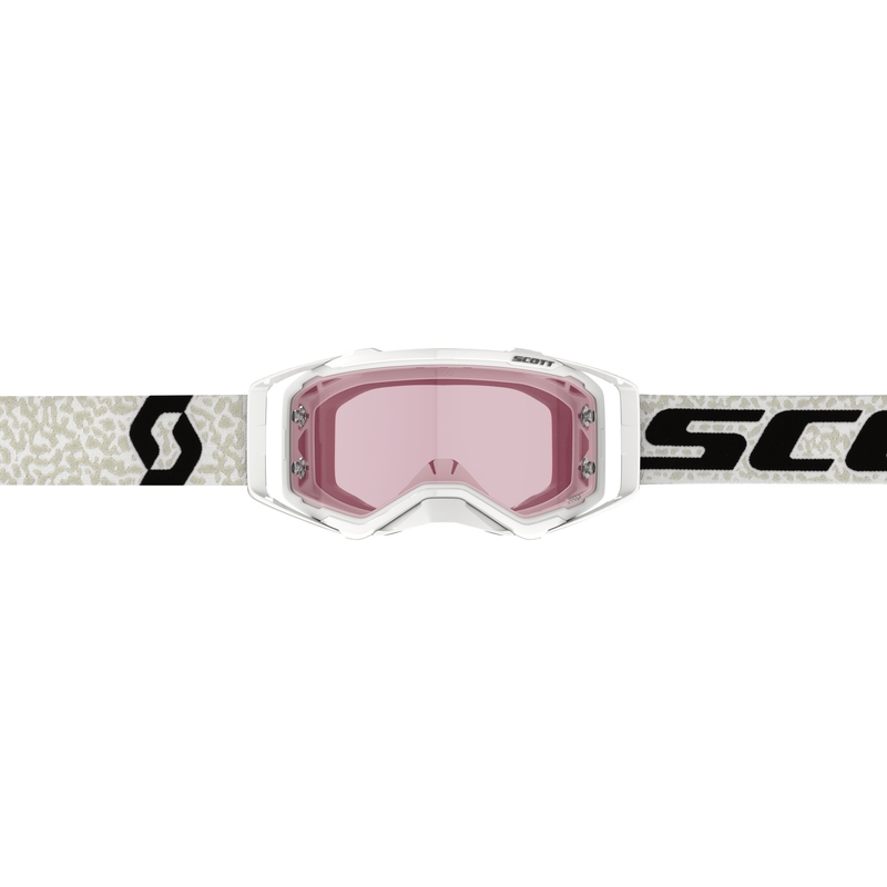 Gogle motocrossowe Scott Prospect AMP biało-czarno-różowe