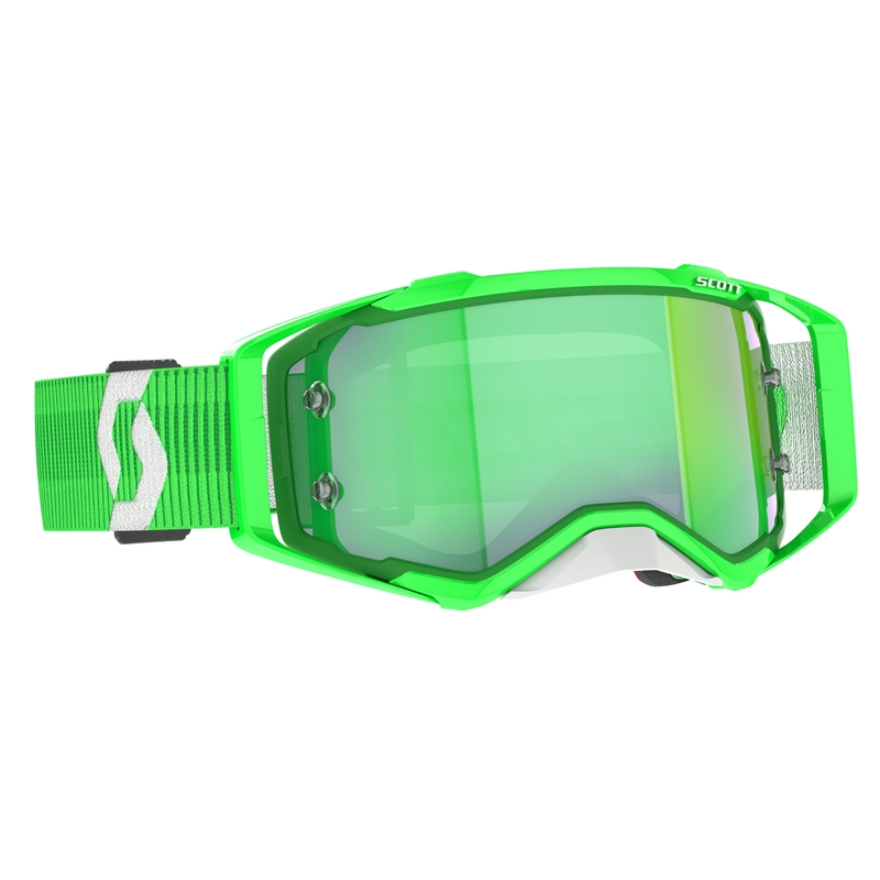 Gogle motocrossowe Scott Prospect CH zielono-biało-zielone