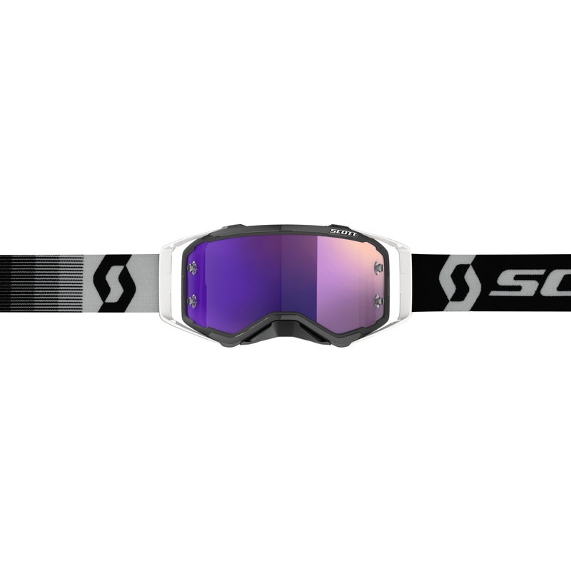 Gogle motocrossowe Scott Prospect CH Premium czarno-biało-fioletowe