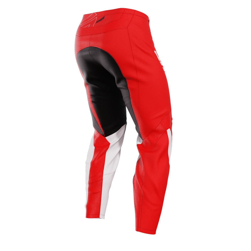 Dziecięce spodnie motocrossowe Shot Draw Rush czerwone wyprzedaż