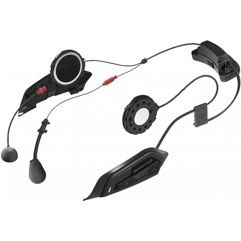 Zestaw głośnomówiący Bluetooth HJC SMART 50B w kolorze czarnym matowym