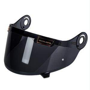 Plexi MT-V-32 Max Vision do kasków Jarama/Jarama SV w kolorze ciemnym ze złotymi detalami