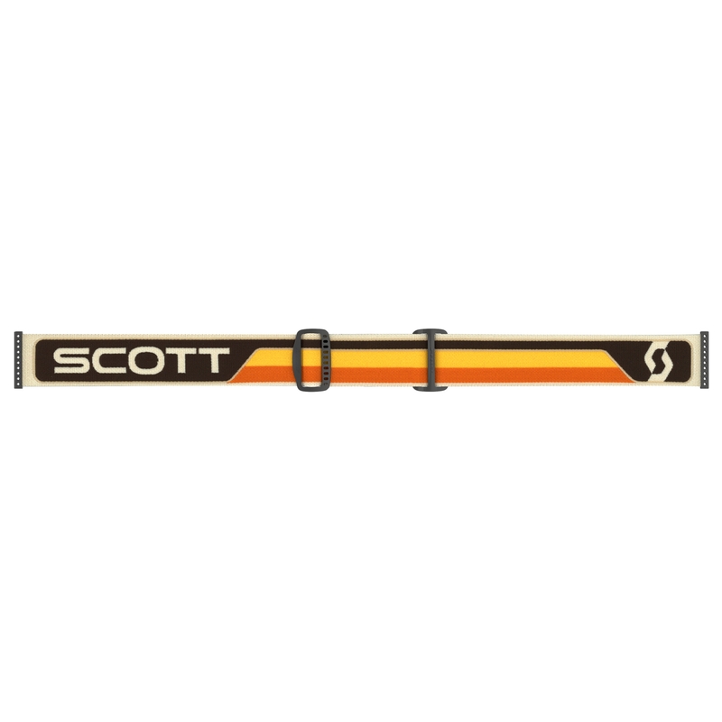 Gogle motocrossowe Scott Fury CH brązowo-beżowo-żółte