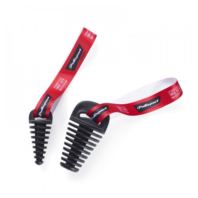 Muffler plugs POLISPORT 4 strokes black